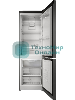 Холодильник Indesit ITS 5180 NG, темно-серый, двухкамерный 220/78л морозилка снизу, No Frost
