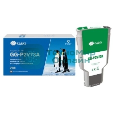 Картридж струйный G&G GG-P2V73A 730 черный фото (300 мл) для HP DJ T1600/T1700/T2600