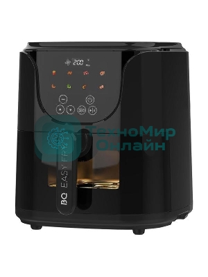 Аэрогриль BQ AF5011S черный Мощность 1500 Вт, Объем 5 л