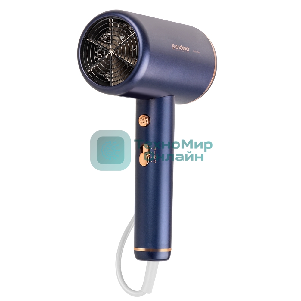 Фен Endever Aurora-514 темно-синий, 2200 Вт