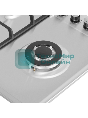 Газовая панель Maunfeld EGHS.95.33CS/G, 5 конфорок, нержавеющая сталь, серебристый