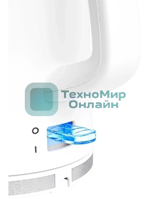 Чайник электрический Candy QA00A1M00RU 1.7л. 2200Вт белый корпус: пластик (CK-100)