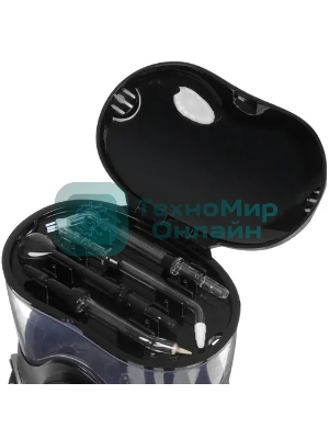 Ирригатор Waterpik WF-112EU черный, от сети, 600 мл, 10 режимов