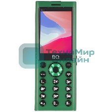 Мобильный телефон BQ 2458 Barrel L зеленый/черный