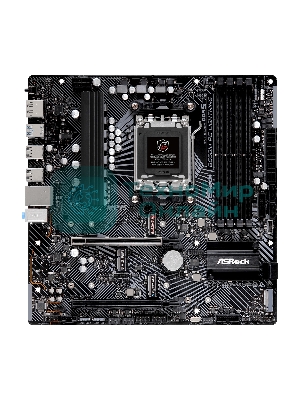 Материнская плата ASRock B650M PG Lightning, AM5, AMD B650, 4xDDR5, 4xSATA, 3xM.2, 1xPCIe 3.0 x4, 1xPCIe 4.0 x16, 1xDP, 1xHDMI, 1x2.5Gb LAN, 1xUSB 3.2 Gen 2, 2xUSB 3.2 Gen 1, 4xUSB 2.0, 3x3.5 мм, 7.1, Micro-ATX