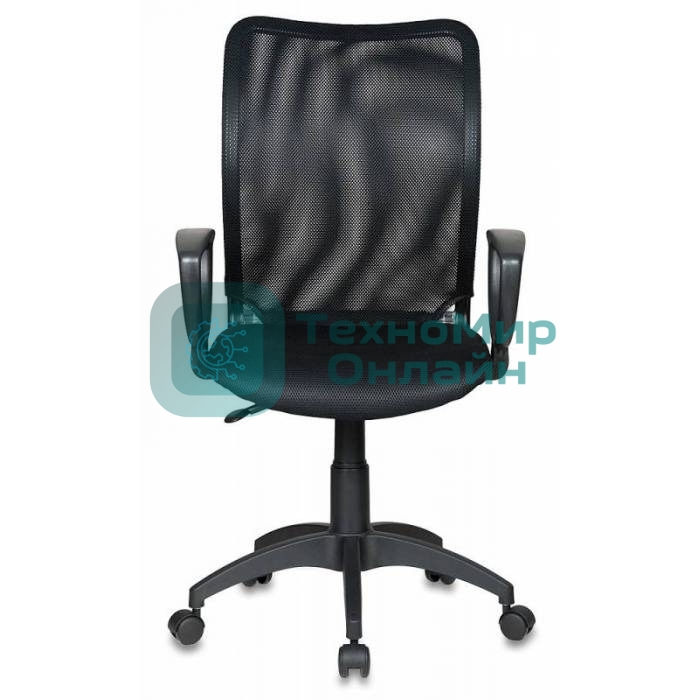 Кресло Бюрократ Ch-599AXSN черный, сетка, 120 кг, механизм качания