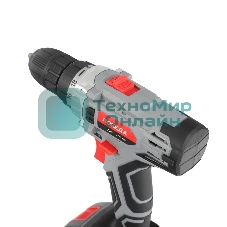 Дрель-шуруповерт Победа ДА-12/1Ли, 12В, 2,2 Ач, 3 Нм, щеточный