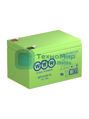 Батарея WBR GP 12120 F2 12V, 12Ah