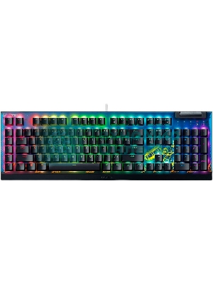 Клавиатура Razer BlackWidow V4 X Fortnite Edition проводная, USB Type-A, чёрный