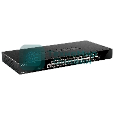 Коммутатор D-Link DGS-1520-28/A1A, 24×1 Гбит/с + 2×10 Гбит/с Base-T + 2×10 Гбит/с SFP+, управляемый
