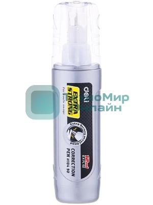 Ручка корректор Deli EH10490 шариковый белый 12мл