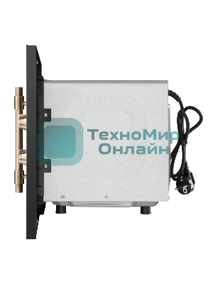 Встраиваемая микроволновая печь Maunfeld JBMO.20.5ERBG 20 л, 700 Вт, переключатели - поворотный механизм