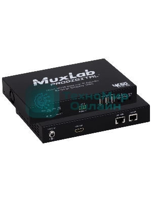 Приемник HDMI KVM OVER IP MuxLab 500760-RX-KVM поддержка 4К60 (SDVoE)