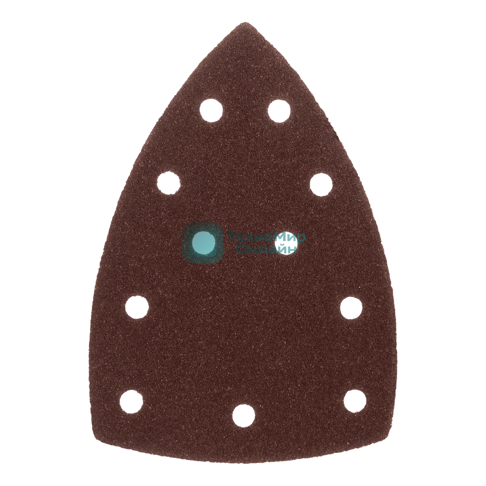 Треугольник абразивный Denzel на ворc. подложке под 