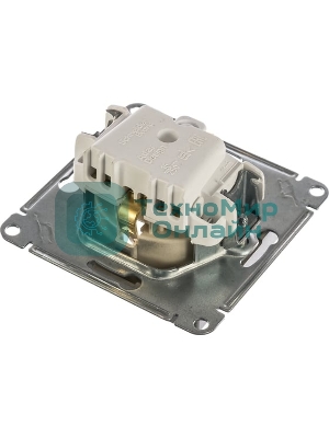 Механизм розетки 1-м СП AtlasDesign с заземл. 16А алюм. SchE ATN000343