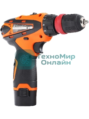 Дрель-шуруповерт Patriot BR 115Li, 12 В, 2 Ач, 25 Нм, щеточный