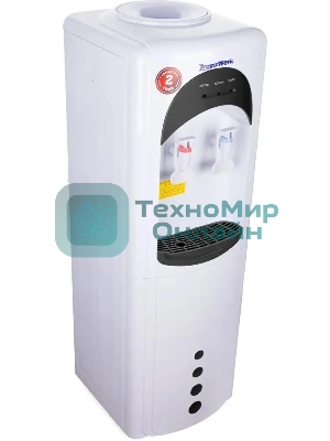 Кулер для воды Aqua Work 17-LDR, верхняя загрузка, нагрев 90 °С, охлаждение 12 °С, белый/черный