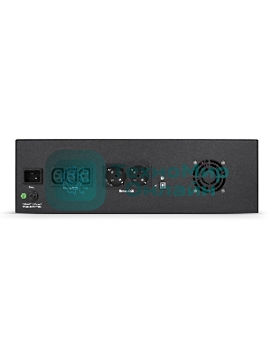 Источник бесперебойного питания ExeGate ServerRM UNL-3000.LCD.AVR.2SH.3C13.USB.3U 3000VA/1800W, Color LCD, AVR, 2*Schuko+3*C13, USB, 3U, установка в стойку, черный