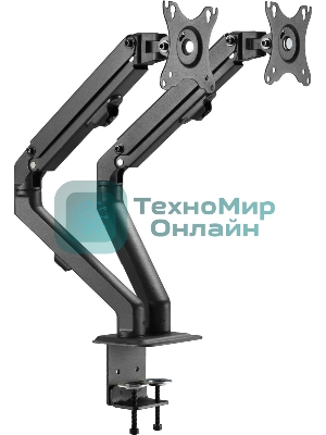 Кронштейн для мониторов Ultramounts UM729 черный 17