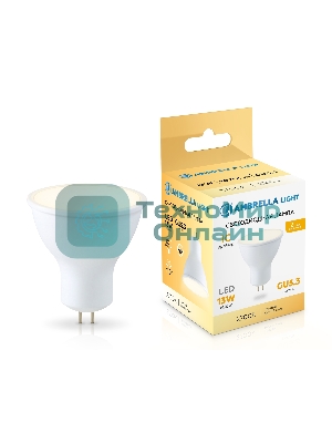 Лампа светодиодная	Ambrella light 161303 LED MR16 13W IC GU5.3 2700K 175-265V