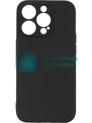 Чехол (клип-кейс) BoraSCO для Apple iPhone 15 Pro черный