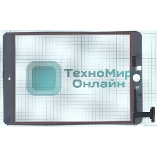 Сенсорное стекло (тачскрин) Ipad mini 3 (retina) no IC (A1599, A1600). белое