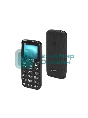 Мобильный телефон Maxvi B110 черный
