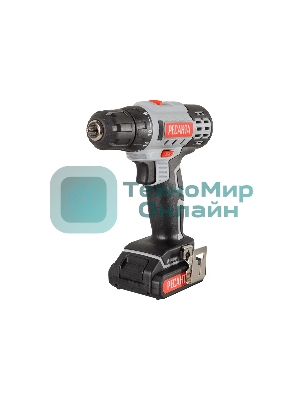 Дрель-шуруповерт Ресанта ДА-14-2ЛК, 14,4 В, 2 Ач, 45 Нм, щеточный