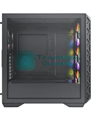 Компьютерный корпус Montech AIR 903 MAX черный без БП ATX 3x140мм 2xUSB3.0 1xUSB3.1 audio bott PSU