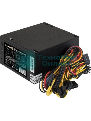 Блок питания ExeGate 850NPX (EX292244RUS-PC), 850W, (ATX, PC, 12cm fan, 24pin, 2x(4+4)pin, 2xPCI-E, 5xSATA, 3xIDE, черный, кабель 220V в комплекте 1,8м)