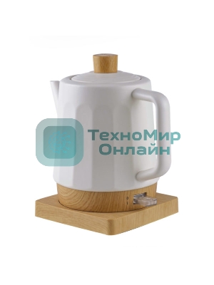 Чайник электрический Centek CT-0067 белый, 1.5 л, 1600 Вт