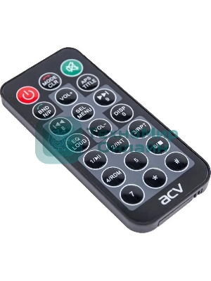 Автомагнитола ACV AVS-932BG, 1 DIN, Bluetooth, USB Type-A, AUX, пульт ДУ