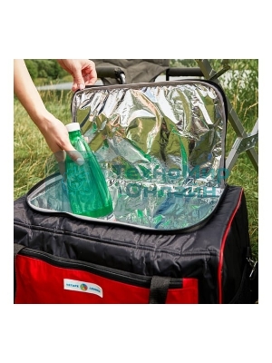 Сумка-холодильник ЧЕТЫРЕ СЕЗОНА 80-0285 объемом 45 л. (2 слоя утепления)