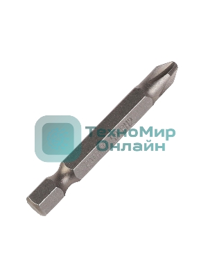 Бита EDGE by PATRIOT PH2, сталь S2, длина 50 мм, 2шт в блистере