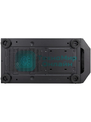 Компьютерный корпус 1STPLAYER DK DK-3 Black, ATX, 4x120мм FRGb fans