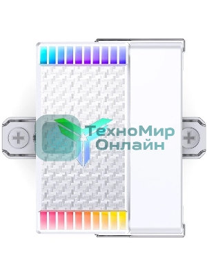 Кулер для процессора JONSBO CR-1400 EVO ARGb (180W, 4-pin PWM, 130мм, Al/Cu, 4x6мм, ARGb, 1x92мм, 38.2CFM, 33.8dBA, 2200RPM, S: 1700/1200/115X, AM4/AM5 белый)