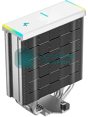 Устройство охлаждения(кулер) Deepcool AK400 Digital SE Wh ARGb Soc-AM5/AM4/1200/1700/1851 белый 4-pin 19-28dB Al+Cu LCD 220W 812gr Ret (R-AK400-WHADMN-GJD)
