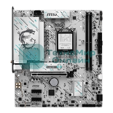 Материнская плата MSI H810M GAMING WIFI6E, LGA1851, Intel H810, 2xDDR5, 4xSATA, 1xM.2, 1xPCIe 5.0 x16, 2xPCIe 3.0 x1, 1xDP, 1xHDMI, 1x5Gb LAN, Wi-Fi 6E, Bluetooth 5.3, 1xUSB-C 20Gbps, 2xUSB-A 5Gbps, 4xUSB-A 2.0, 3x3.5 мм, 7.1, mATX