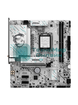 Материнская плата MSI H810M GAMING WIFI6E, LGA1851, Intel H810, 2xDDR5, 4xSATA, 1xM.2, 1xPCIe 5.0 x16, 2xPCIe 3.0 x1, 1xDP, 1xHDMI, 1x5Gb LAN, Wi-Fi 6E, Bluetooth 5.3, 1xUSB-C 20Gbps, 2xUSB-A 5Gbps, 4xUSB-A 2.0, 3x3.5 мм, 7.1, mATX
