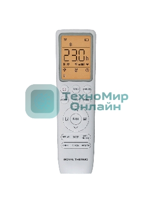 Внутренний блок мульти сплит-системы Royal Thermo MULTI COMBO ERP DC RTFMI/in-18HN8/black инвертор, 18000 BTU, 51 м², 29 дБ, охлаждение, обогрев, осушение, черный