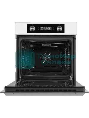 Шкаф духовой электрический Maunfeld AEOH60102W, 60л, дверца с 3 стеклами, белый