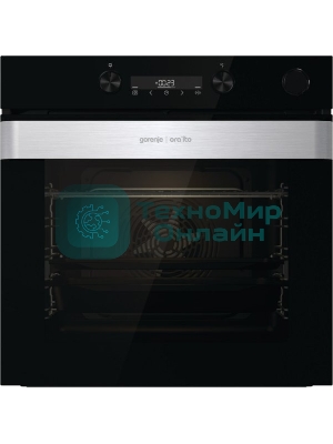 Встраиваемый духовой шкафКоллекция: Ora-Ito, Тип: независимый, Габаритные размеры (ВxШxГ), см: 59.5 х 59.5 х 56.4, : черный, Количество режимов: 11, Тип очистки: паром AquaClean, Телескопические направляющие: на 1 уровне