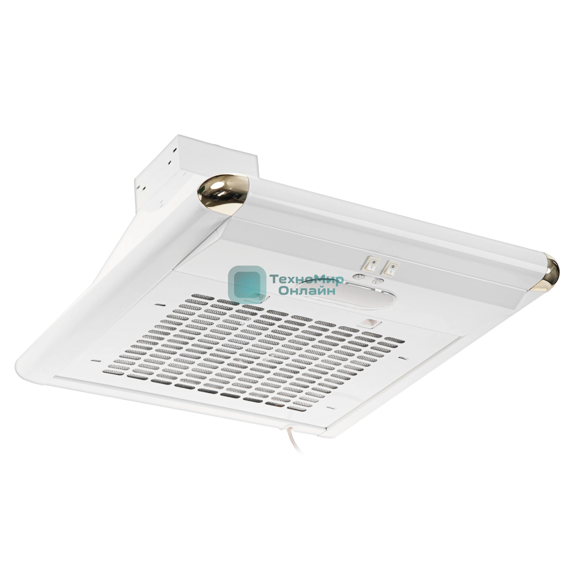 Вытяжка каминная Elikor Сатурн 50П-180-В1Л белый, 50 см, 180 м³/ч, 48 дБ