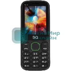 Мобильный телефон BQ 2440 Step L+ черный/зеленый