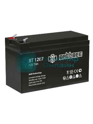 Батарея для ИБП BattBee (Delta) BT 1207 (807280)