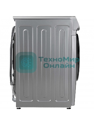 Стиральная машина Бирюса WM-SM814/03 M Металлик, загрузка фронтальная 8 кг, 1200 об/мин, класс А+++