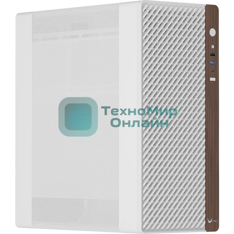 Компьютерный корпус Aerocool/Formula TimberLine T2 белый без БП mATX 4x120мм 1xUSB 2.0 1xUSB 3.0 1xUSB3.1 audio bott PSU