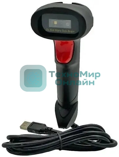 Сканер штрих-кода ручной Meferi MS25C (MS25C-HL5OWWST) 1D/2D, проводной, USB, черный