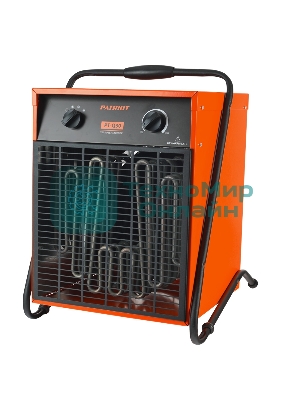 Тепловентилятор Patriot PT-Q 30, оранжевый/черный, 15/30 кВт, 400В, терморегулятор
