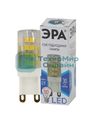 Лампа светодиодная ЭРА Б0027864 STD LED JCD-5W-CER-840-G9